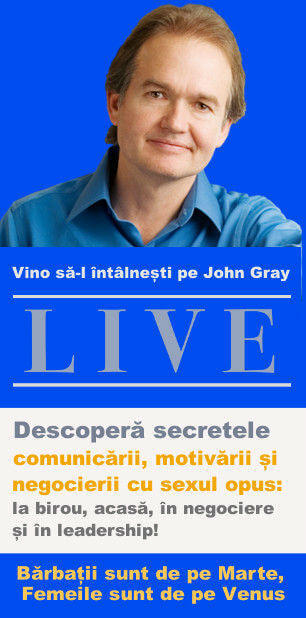 vertical - John gray live in Romania bilete conferinta
