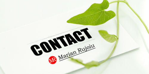 contact marian rujoiu