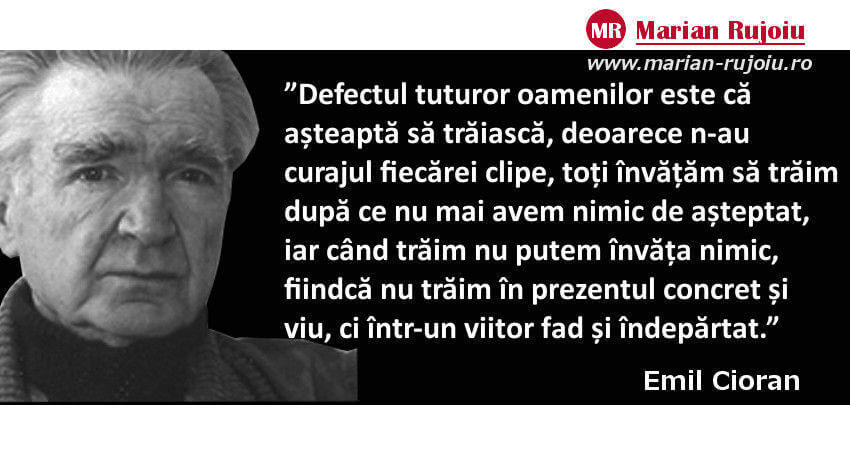 cioran citate despre viata